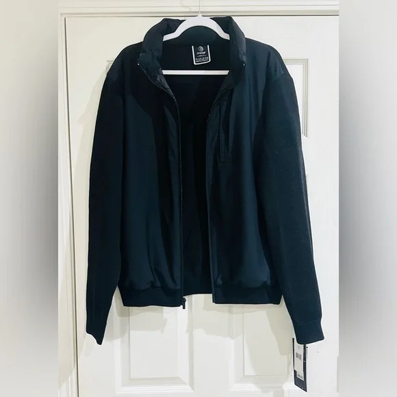 NWT MPG Men’s Black Full Zip Hooded Jacket Size XL - Picture 2 of 13